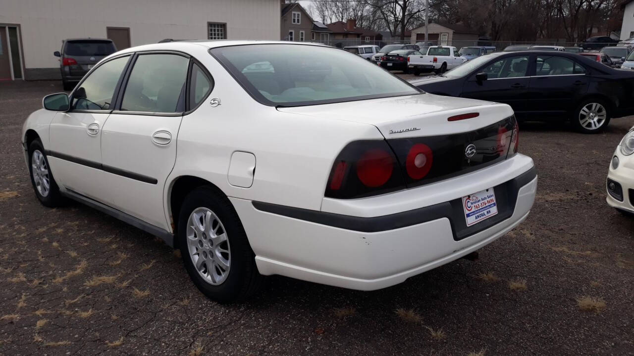 2005 Chevrolet Impala for sale at CHRISTIAN AUTO SALES in Anoka, MN