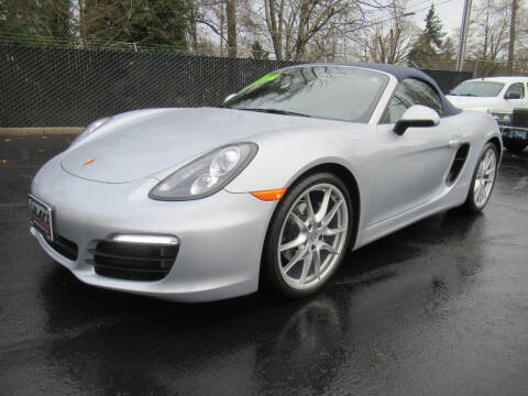 2015 Porsche Boxster for sale at LULAY'S CAR CONNECTION in Salem OR