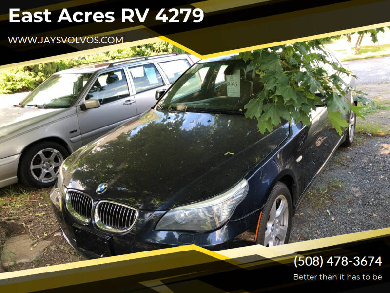 2008 BMW 5 Series for sale at East Acres RV 4279 in Mendon MA