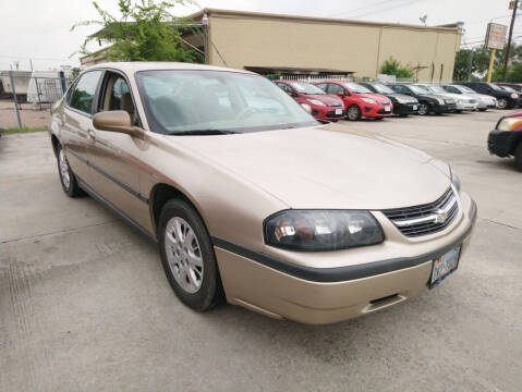 2005 Chevrolet Impala for sale at TEXAS MOTOR CARS in Houston TX