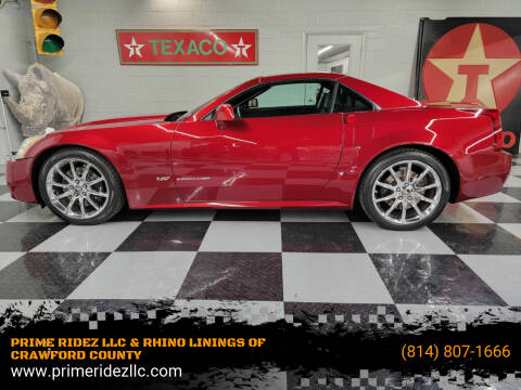 2008 Cadillac XLR-V for sale at PRIME RIDEZ LLC & RHINO LININGS OF CRAWFORD COUNTY in Meadville PA