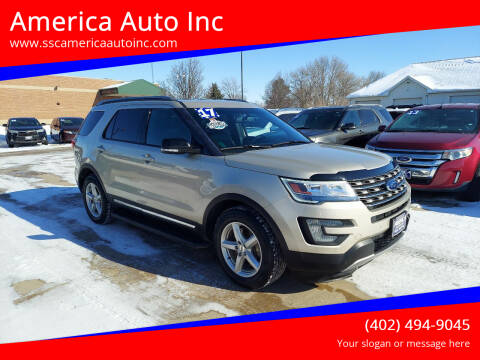 2017 Ford Explorer for sale at America Auto Inc in South Sioux City NE