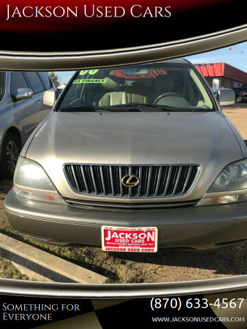 2000 Lexus RX 300 for sale at Jackson Used Cars in Forrest City AR