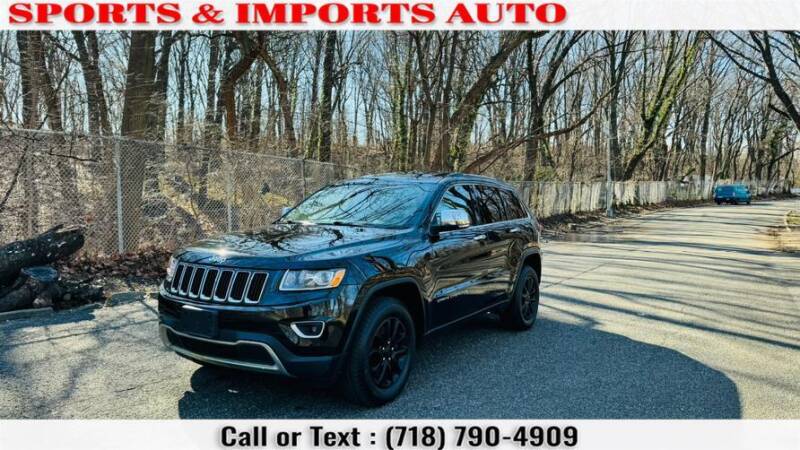 2015 Jeep Grand Cherokee for sale at Sports & Imports Auto Inc. in Brooklyn NY