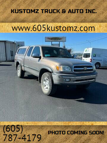 2001 Toyota Tundra for sale at Kustomz Truck & Auto Inc. in Rapid City SD
