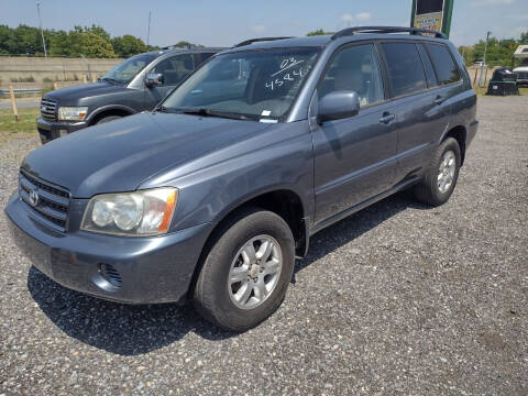 2003 Toyota Highlander for sale at Branch Avenue Auto Auction in Clinton MD