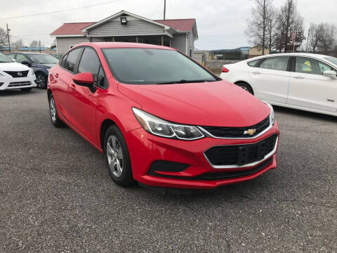 2018 Chevrolet Cruze for sale at RPM AUTO LAND in Anniston AL