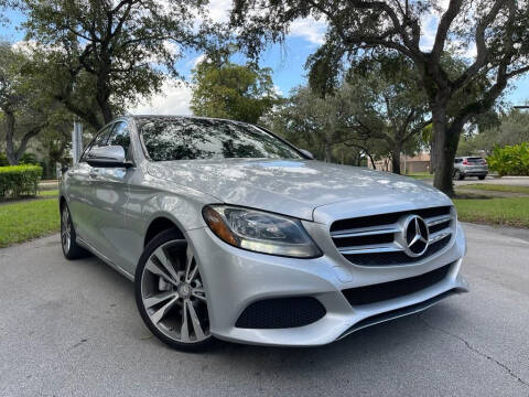2016 Mercedes-Benz C-Class for sale at HIGH PERFORMANCE MOTORS in Hollywood FL