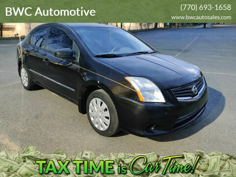 2010 Nissan Sentra for sale at BWC Automotive in Kennesaw GA