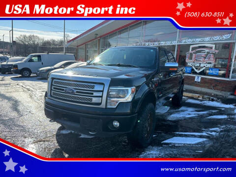 2013 Ford F-150 for sale at USA Motor Sport inc in Marlborough MA