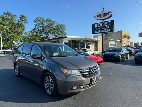 2015 Honda Odyssey for sale at BOOST AUTO SALES in Saint Louis MO