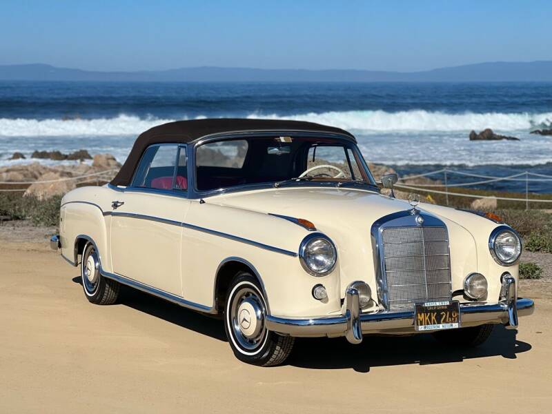 1961 Mercedes 220SE Cabriolet for sale at Dodi Auto Sales in Monterey CA