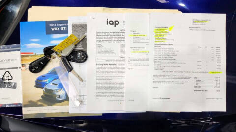 2014 Subaru Impreza WRX STI