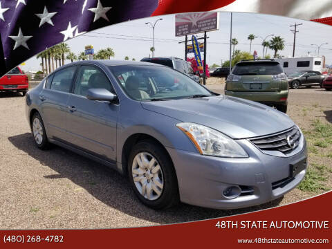 2012 Nissan Altima for sale at 48TH STATE AUTOMOTIVE in Mesa AZ
