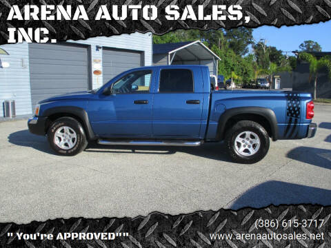 2005 Dodge Dakota for sale at ARENA AUTO SALES,  INC. in Holly Hill FL