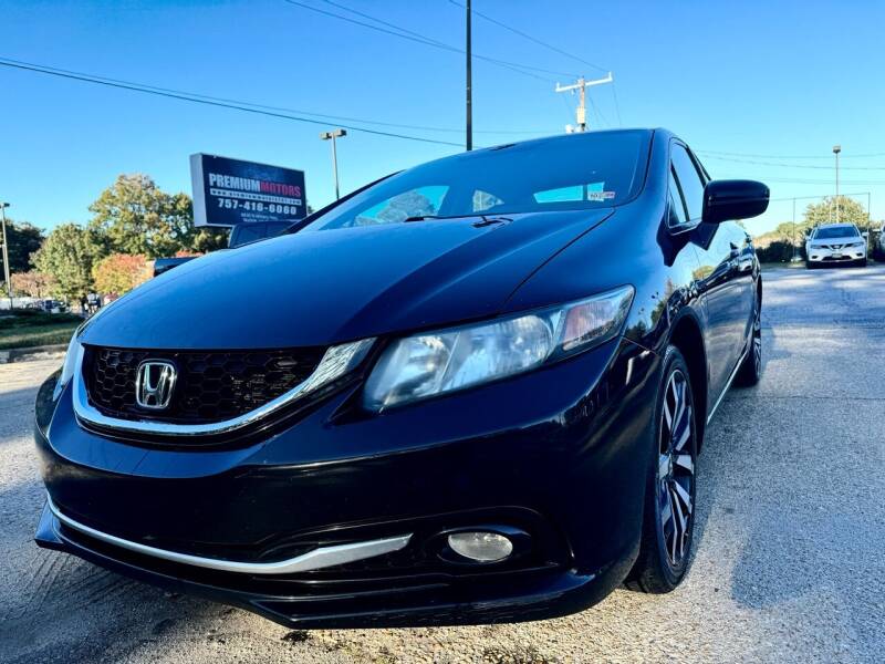2015 Honda Civic for sale at Premium Motor's LLC in Norfolk VA