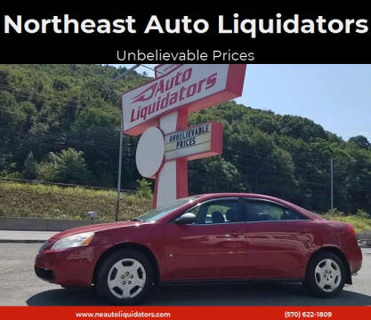 2007 Pontiac G6 for sale at Northeast Auto Liquidators in Pottsville PA