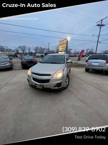 2015 Chevrolet Equinox for sale at Cruze-In Auto Sales in East Peoria IL