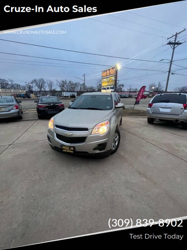2015 Chevrolet Equinox for sale at Cruze-In Auto Sales in East Peoria IL