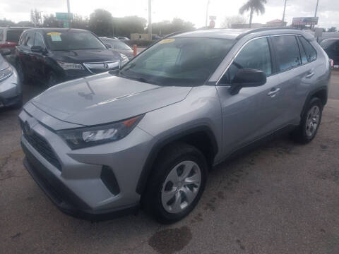 2020 Toyota RAV4 for sale at P S AUTO ENTERPRISES INC in Miramar FL