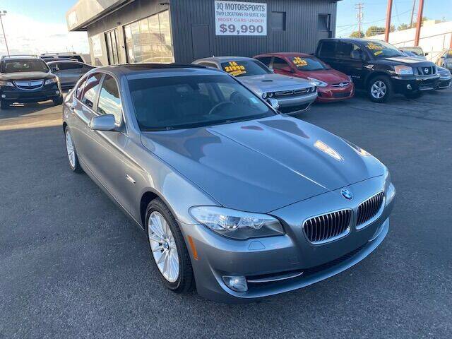 2012 BMW 5 Series for sale at JQ Motorsports East in Tucson AZ