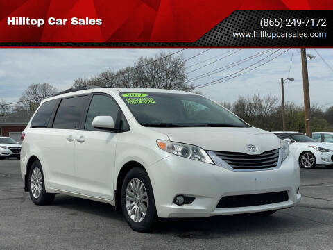 2017 Toyota Sienna for sale at Hilltop Car Sales in Knoxville TN