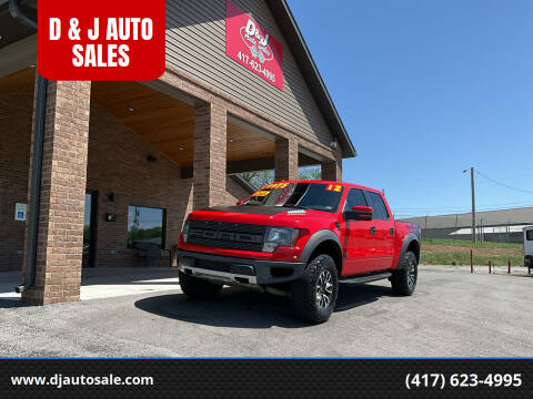 2012 Ford F-150 for sale at D & J AUTO SALES in Joplin MO