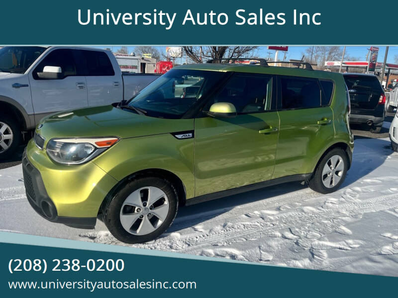 2015 Kia Soul for sale at University Auto Sales Inc in Pocatello ID