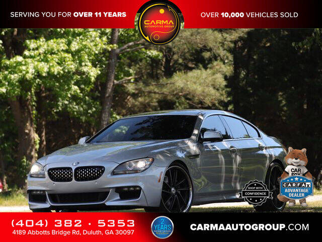 2013 BMW 6 Series for sale at Carma Auto Group in Duluth GA