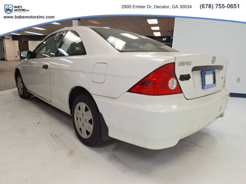 2004 Honda Civic Value Package