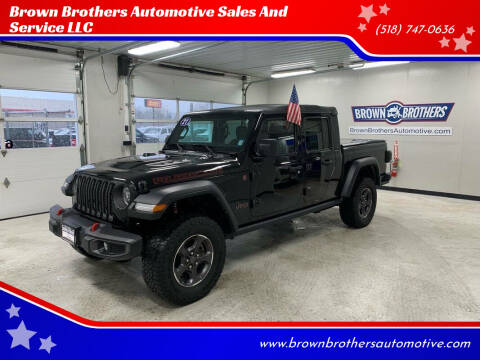 2021 Jeep Gladiator for sale at Brown Brothers Automotive Sales And Service LLC in Hudson Falls NY