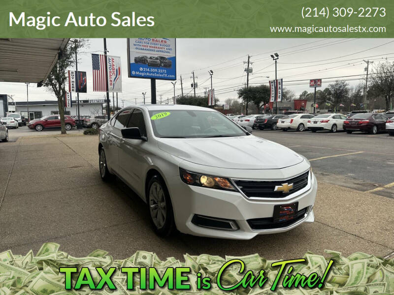 2019 Chevrolet Impala for sale at Magic Auto Sales in Dallas TX