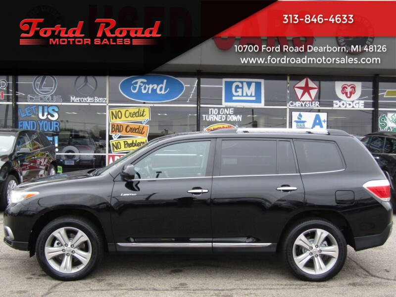 2012 Toyota Highlander for sale at Ford Road Motor Sales in Dearborn MI