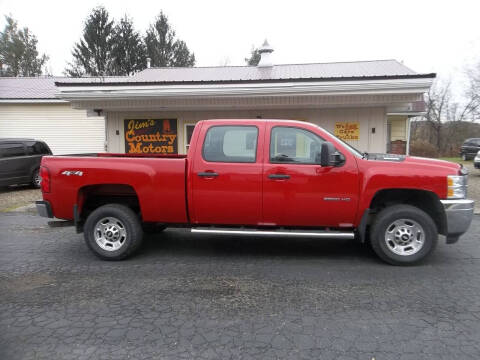 2012 Chevrolet Silverado 2500HD for sale at JIM'S COUNTRY MOTORS in Corry PA