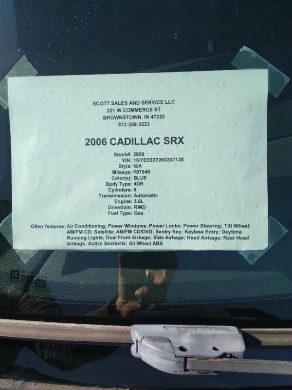 2006 Cadillac SRX