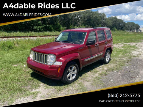 2009 Jeep Liberty for sale at A4dable Rides LLC in Haines City FL