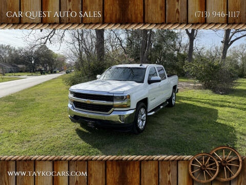 2017 Chevrolet Silverado 1500 for sale at CAR QUEST AUTO SALES in Houston TX