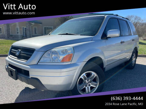 2005 Honda Pilot for sale at Vitt Auto in Pacific MO