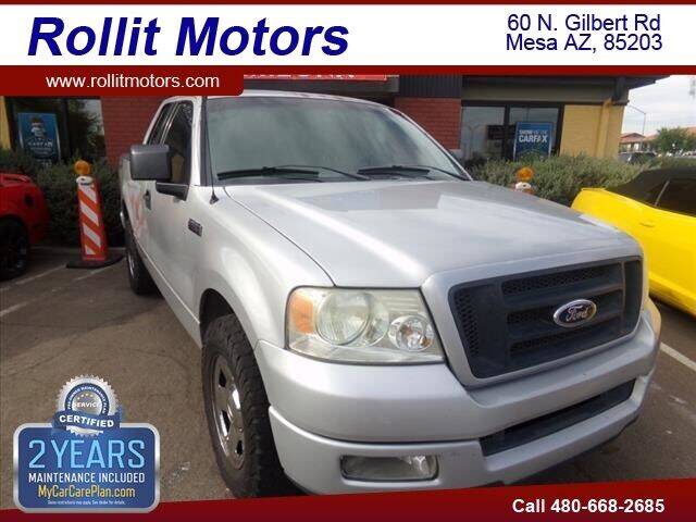2005 Ford F-150 for sale at Rollit Motors in Mesa AZ