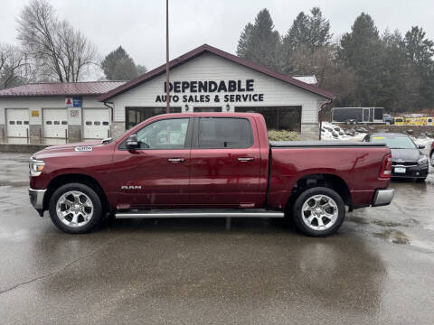 2019 RAM 1500 for sale at Bad Credit Car Loans NY in Binghamton NY