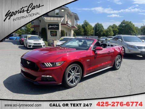 2016 Ford Mustang for sale at Sports Cars International in Lynnwood WA