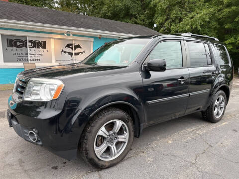 2015 Honda Pilot for sale at ICON AUTO SALES in Chesapeake VA