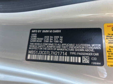 2020 BMW M2 CS