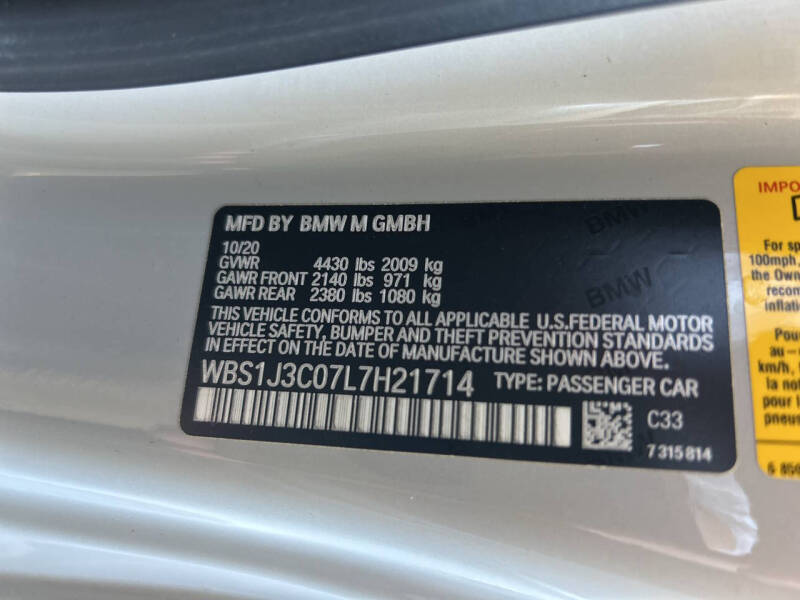 2020 BMW M2 CS
