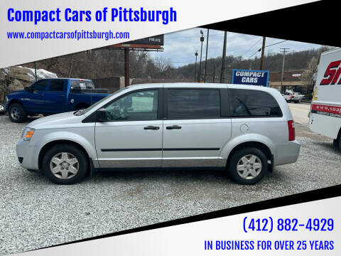 2008 Dodge Grand Caravan for sale at Compact Cars of Pittsburgh in Pittsburgh PA
