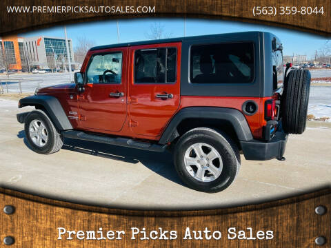 Jeep Wrangler Unlimited For Sale in Bettendorf, IA - Premier Picks Auto  Sales