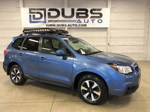 2017 Subaru Forester for sale at DUBS AUTO LLC in Clearfield UT