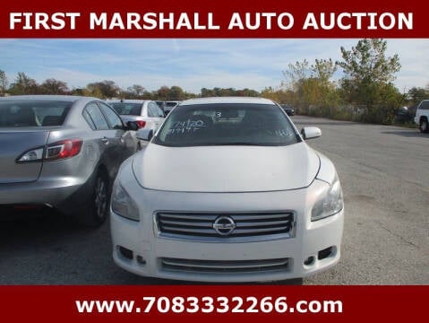 2013 Nissan Maxima for sale at First Marshall Auto Auction in Harvey IL