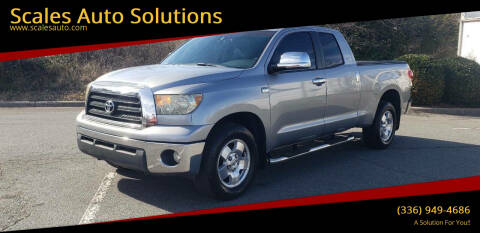 2007 Toyota Tundra for sale at Scales Auto Solutions in Madison NC