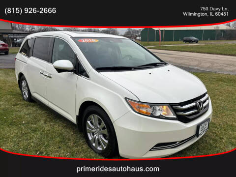 2016 Honda Odyssey for sale at Prime Rides Autohaus in Wilmington IL